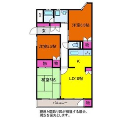 メイプル紫竹山の物件間取画像